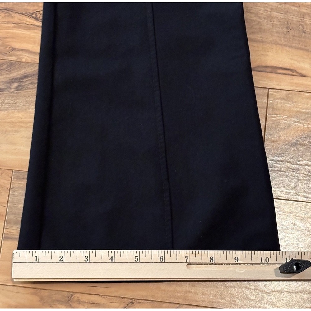 FIGS Womens S Black Madryn High Waisted Flare Scrub Pants Healthcare Stretch - Picture 8 of 8